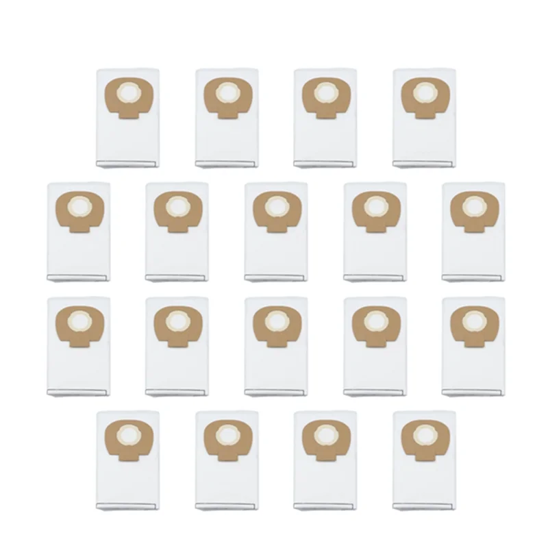 

B66C 18Pcs Dust Bags for Makita VC2010L VC2512L VC2012L VC3011L VC3012L Robot Vacuum Cleaner Part Sweeper Replacement