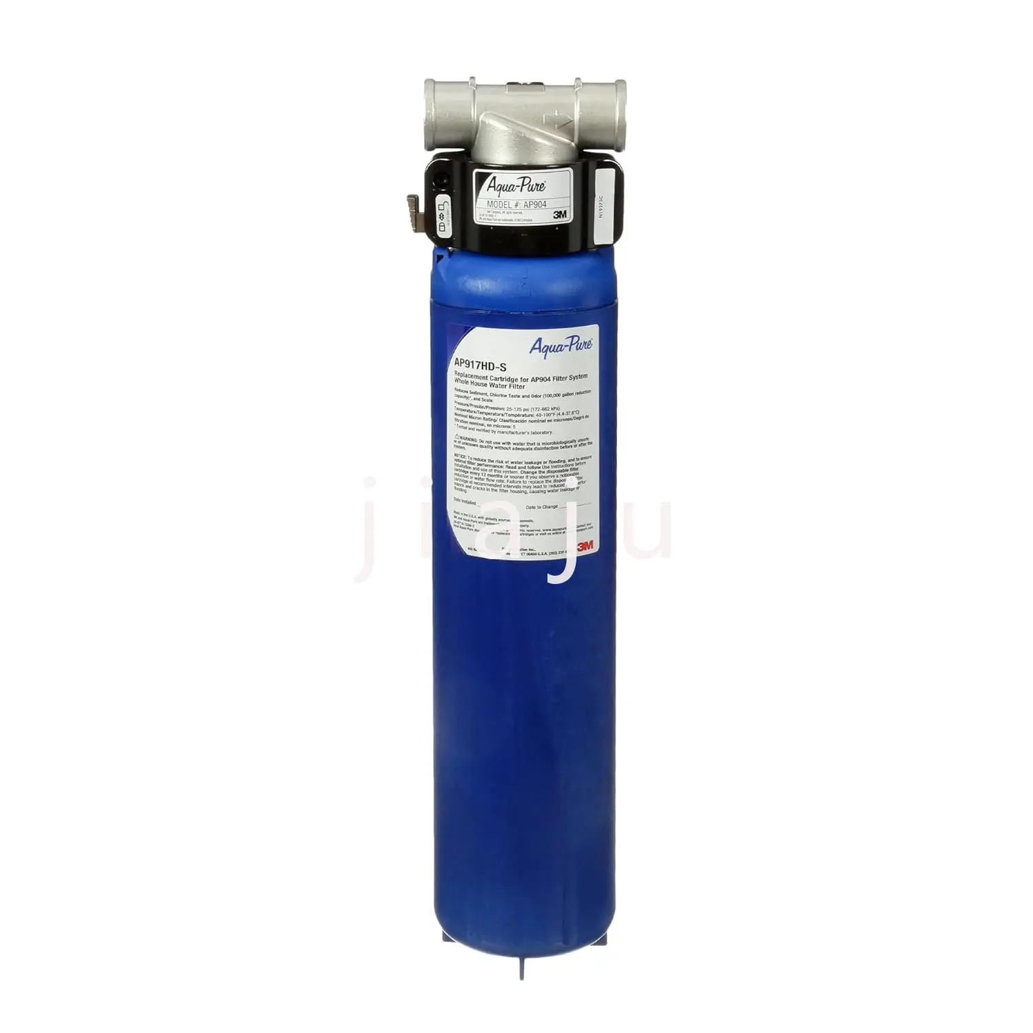 

Sanitary Quick Change Water Filter System AP904, Reduces Sediment, Chlorine Taste and Odor, and Scale,