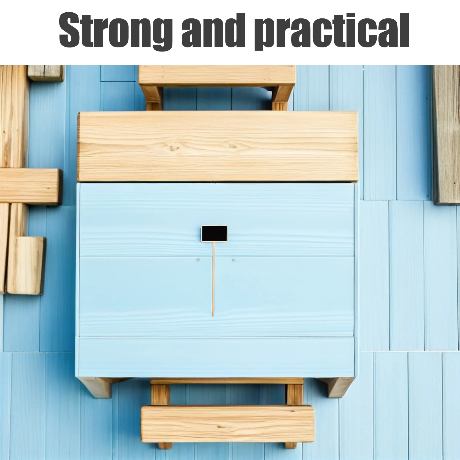 10Pcs Hanging Mini Chalkboard for Party Decorations DIY Wooden Blackboard Labels Wedding Favors Home Office Memo Set