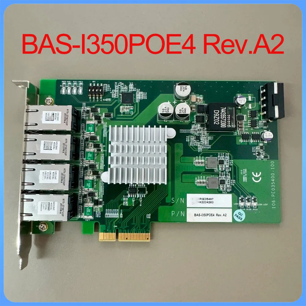 For BAS-I350POE4 Rev.A2 industrial camera acquisition card