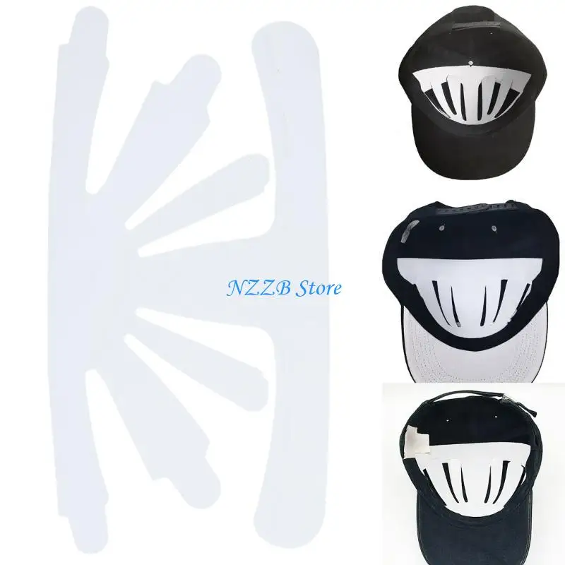 

T21F 10Pcs Baseball Caps Inserts Support Plastic Insert for Hat Store Shop