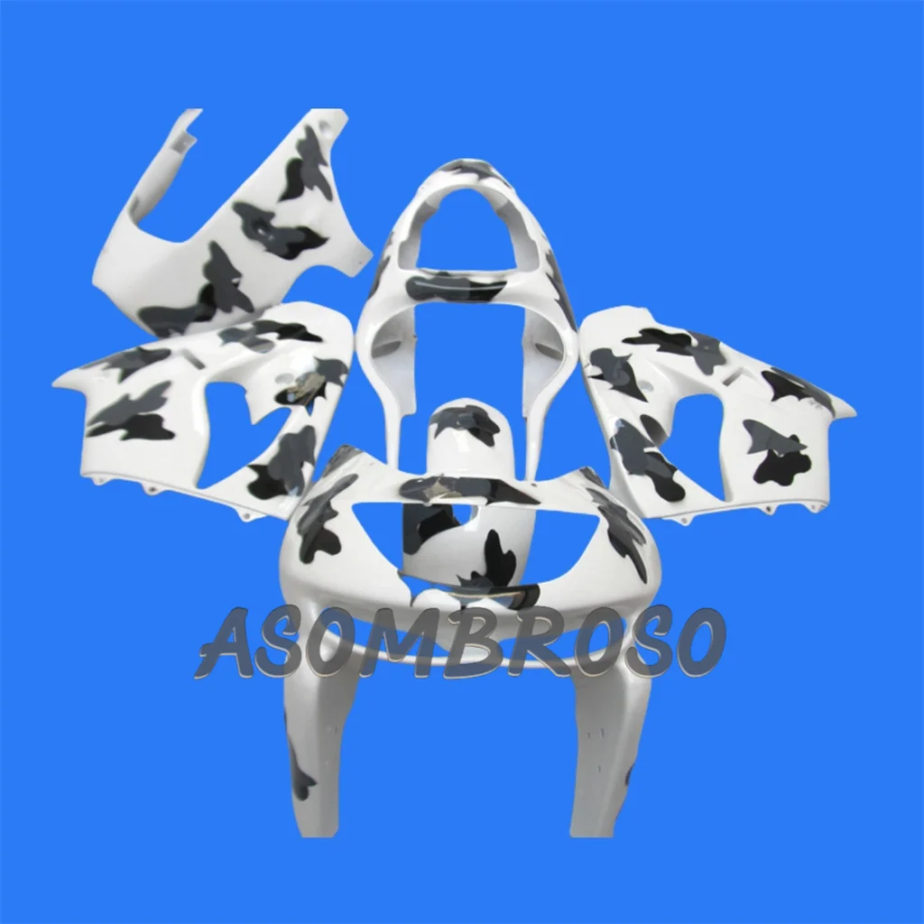 ABS Motorcycle Fairings Kit Fit for Kawasaki 98 99 ZX9R 1998 1999 ZX-9R Road Racing Body Repair Aftermarket Parts Free Custom