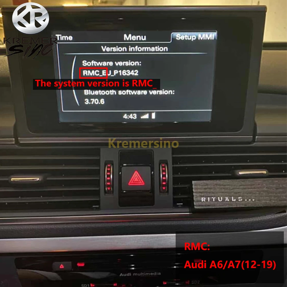 ワイヤレスapple carplay androidautoため09-16モデルアウディmmi 3