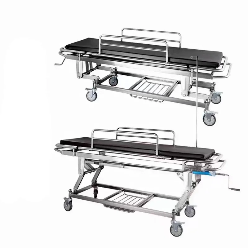 Factory Wholesale Emergency stretcher trolley for hospital emergency room Stretcher car medical trolley cart