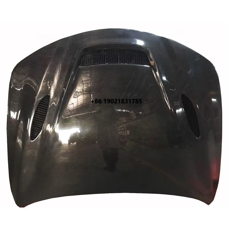 QV Carbon Fiber Engine Trunk Bonnet for Giulia Carbon Fiber Engine Lid for Giulia 2016-2019 Body Kit