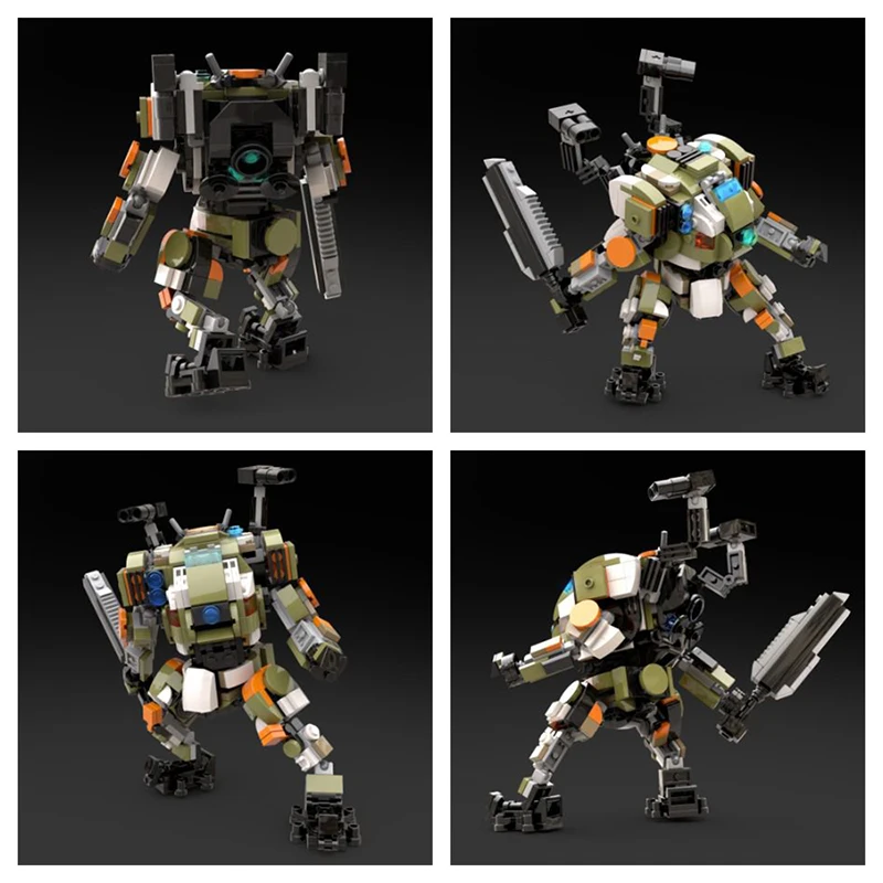 Moc Spel Titanfalled 2 BT-7274 Strijd Robot Titan Mech Model 460 Stukken Bouwstenen Speelgoed Voor Volwassen Kinderen Liefde Cadeau