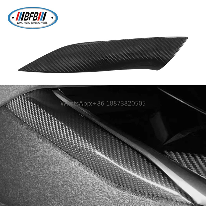 BFB Real Dry Carbon Fiber Interior Kit Center Cover Dash Kits For BMW 3 Series G20 LCI 2023up