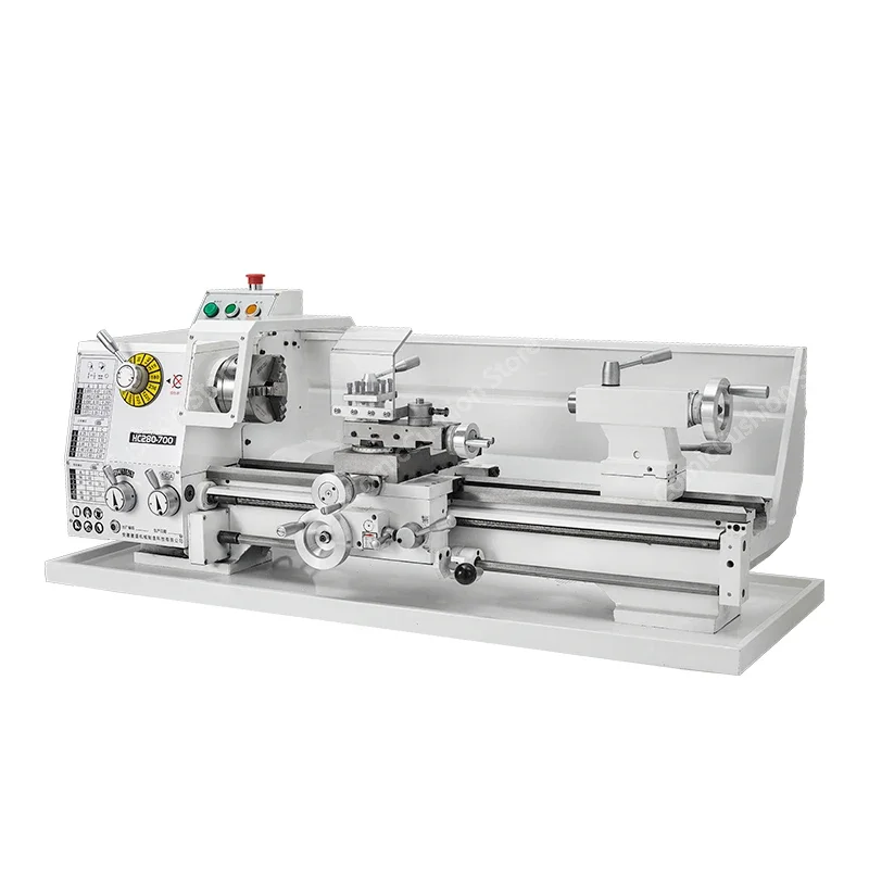 High precision variable speed horizontal upgraded multi-functional Buddha bead machine HC280 for household small lathes