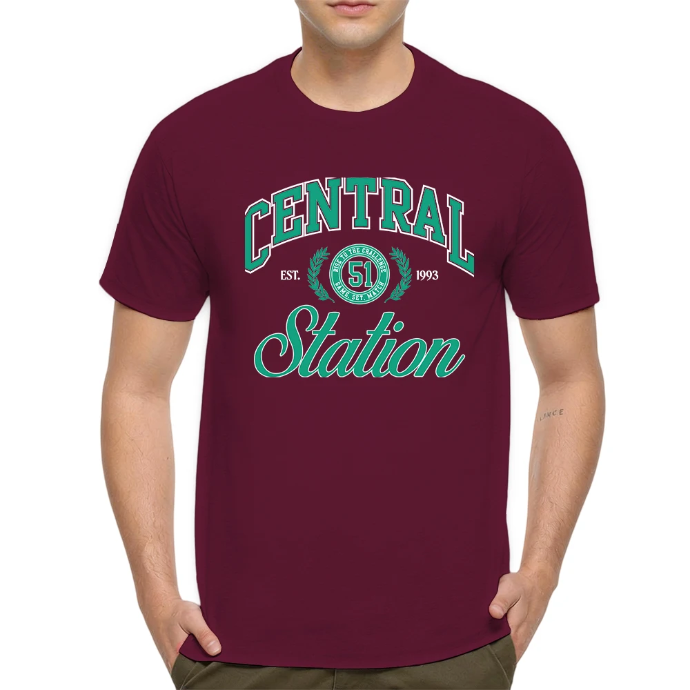 Mens 100% Cotton T Shirt Rise To The Challenge Laurel Wreath Vintage Varsity Badge Print Breathable Short Sleeve Daily Wear