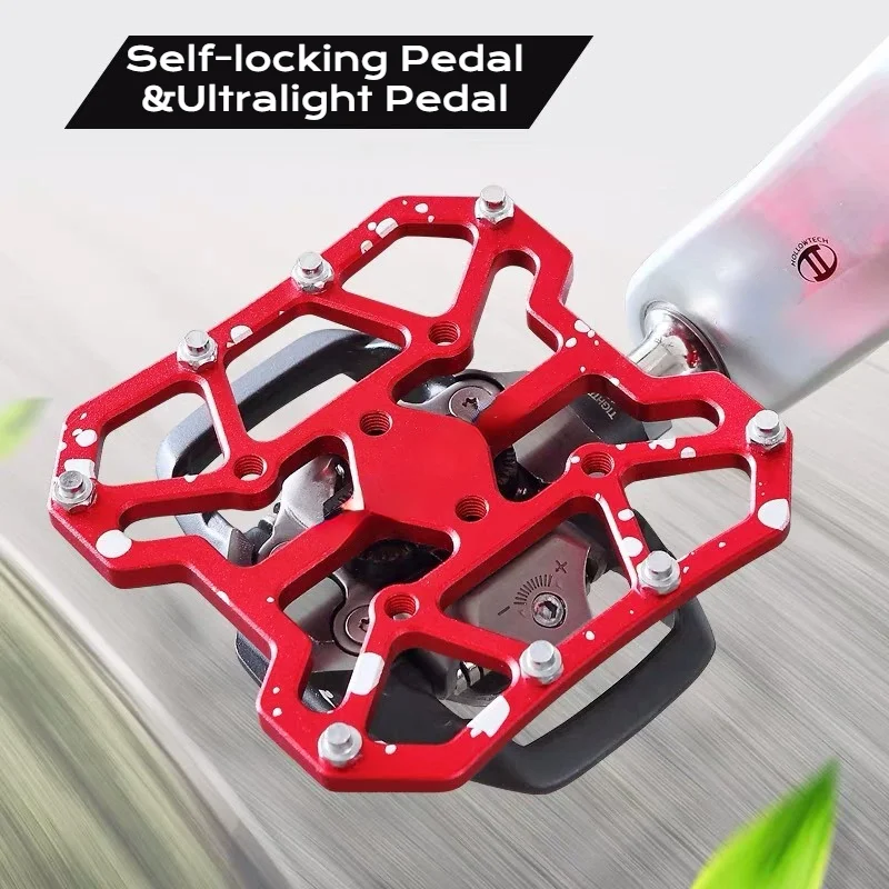 2PCS Flache Pedal Straße Mountainbike Universal Aluminium Legierung Pedal Lager Outdoor Radfahren Ausrüstung Fahrrad Zubehör