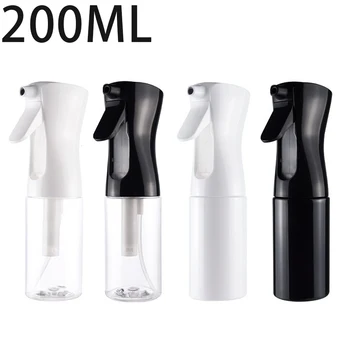 200ML Empty Spray bottles, Continuous Spray Bottle for Hair, Spray Water Bottle Fine Mist Refillable, Skin Care, Showering Pets,