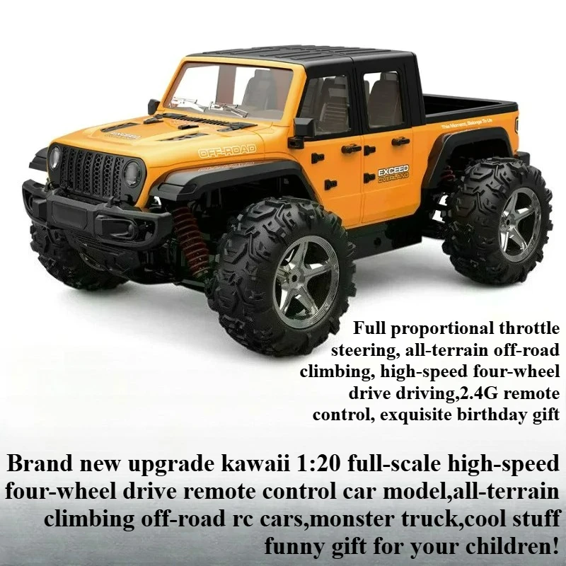 

Cool Stuff Toy Car Funny Gift-Kawaii Full Scale High-speed 4WD Off-road Rc Cars,Remote Control Car,monster Truck,Toys for Kids
