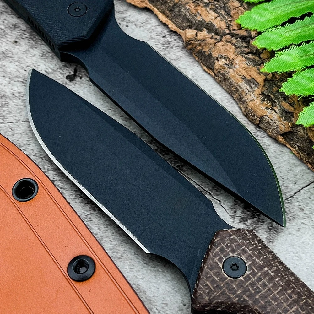 صلابة عالية في الهواء الطلق EDC التخييم شواء سكين المحمولة البرية مغامرة بقاء الصيد سكين جيب أدوات الإنقاذ الغابة #3