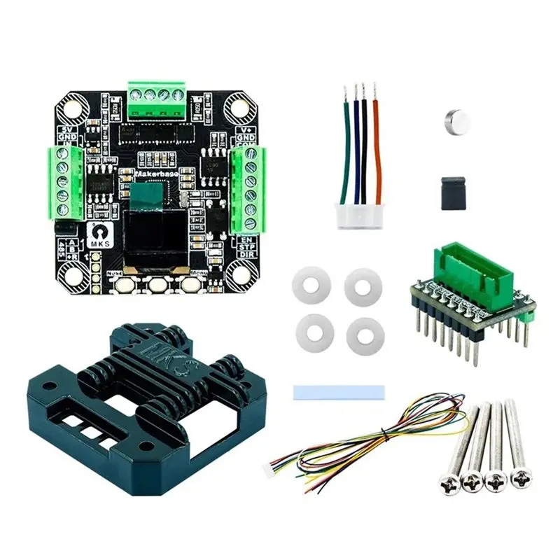 

Комплект драйверов шаговых двигателей AT82-For GEN-L FOC Efficient SERVO42D RS485 MB NEMA17 для 3D-принтеров Makerbase CAN с открытым контуром