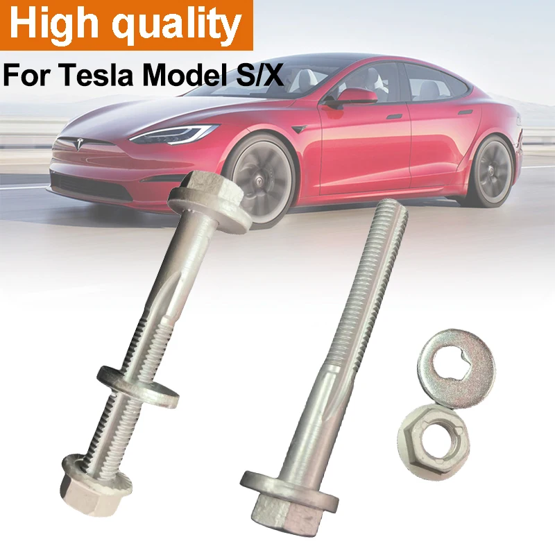 Durable Reliable For Tesla Model X/S Car Front Suspension Lower Arm Bolt Kit Bending Arm Screw 2007108  Accesorios Para Auto