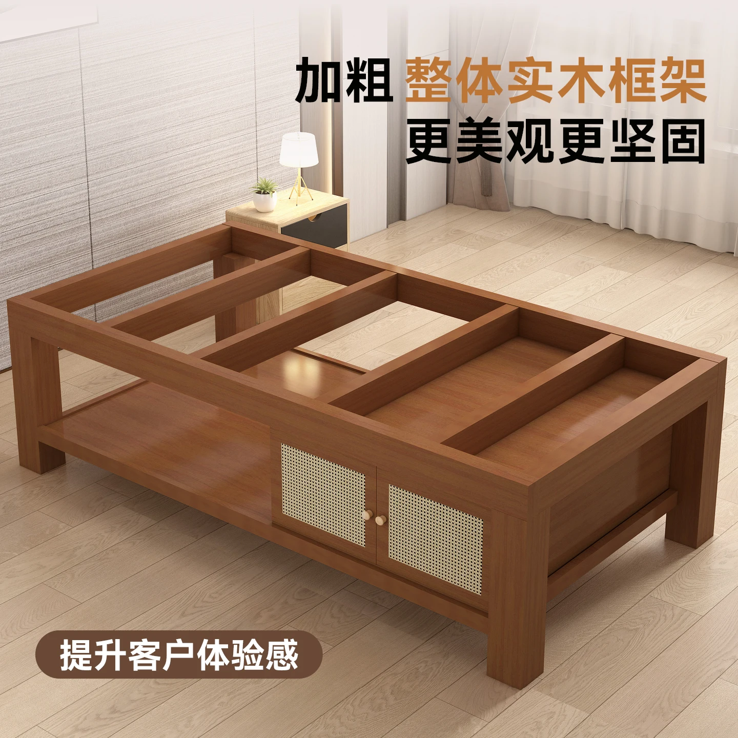 High-end solid wood massage SPA bed Beauty salon special beauty massage bed TCM massage treatment Free installation