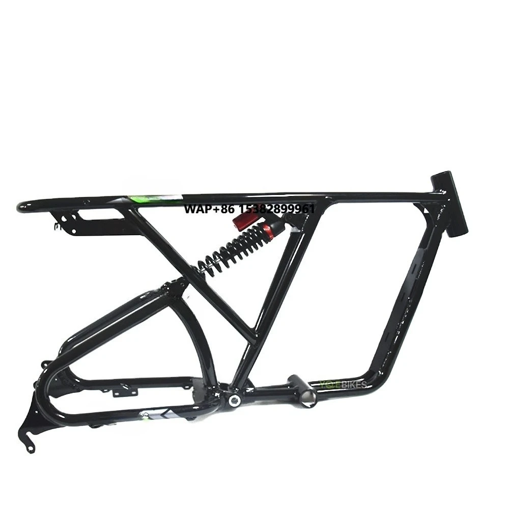 

YQEBIKES Good Quality Full Suspension Electrical Fat Bicycle Frame 20 Inch Electric Bike 73 Frameset MTB Dirt Jump Ebike Frame