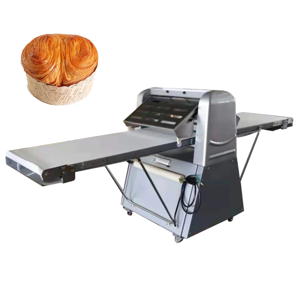 Pastry Sheet Making Machine Food Processing Equipment Shortening Machine Croissant Bread Cake Pizza