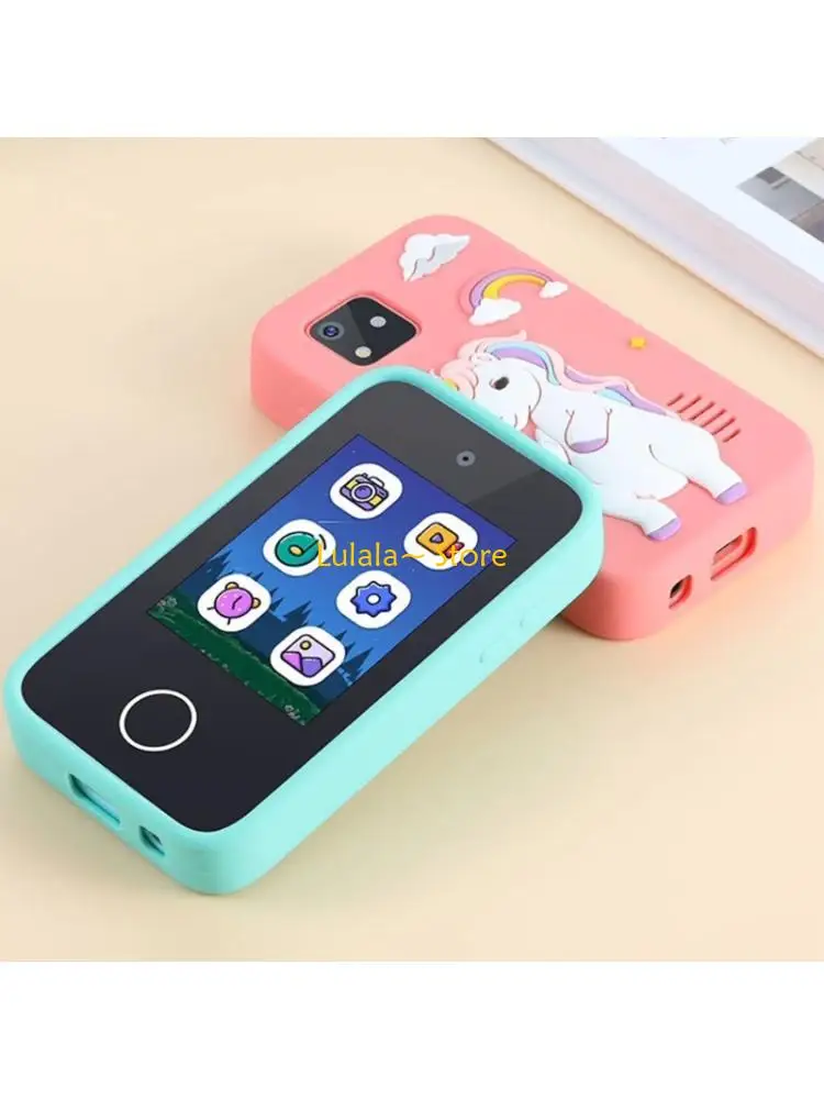 Y4QA Screentouch Children Video Camera Shockproof Design Phone Toy For Toddler