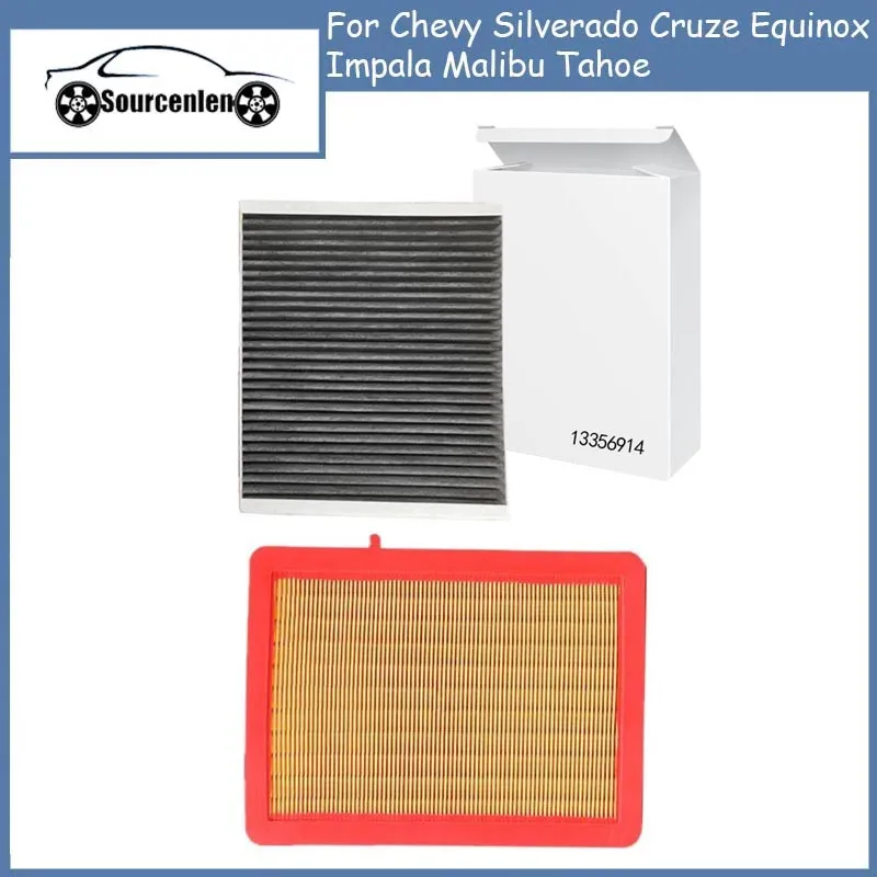 Carbon Air Conditioner Air Filter Auto Parts 13356914 for Chevy Silverado Cruze Equinox Impala Malibu Tahoe Car Accessories