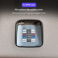2 PCS BMW Car Interior Roof Speaker Microphone Dustproof Protective Cover Trim For BMW 1 2 3 4 5 6 7 Series X1 X2 X3 X4 X5 X6 X7