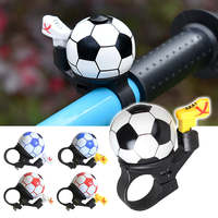 Bicycle Small Bell Cartoon Football Cycling Bells for Lovely Kids Handlebar Bell Bike Ride Mini Bell Alarm Bicycle Accessories