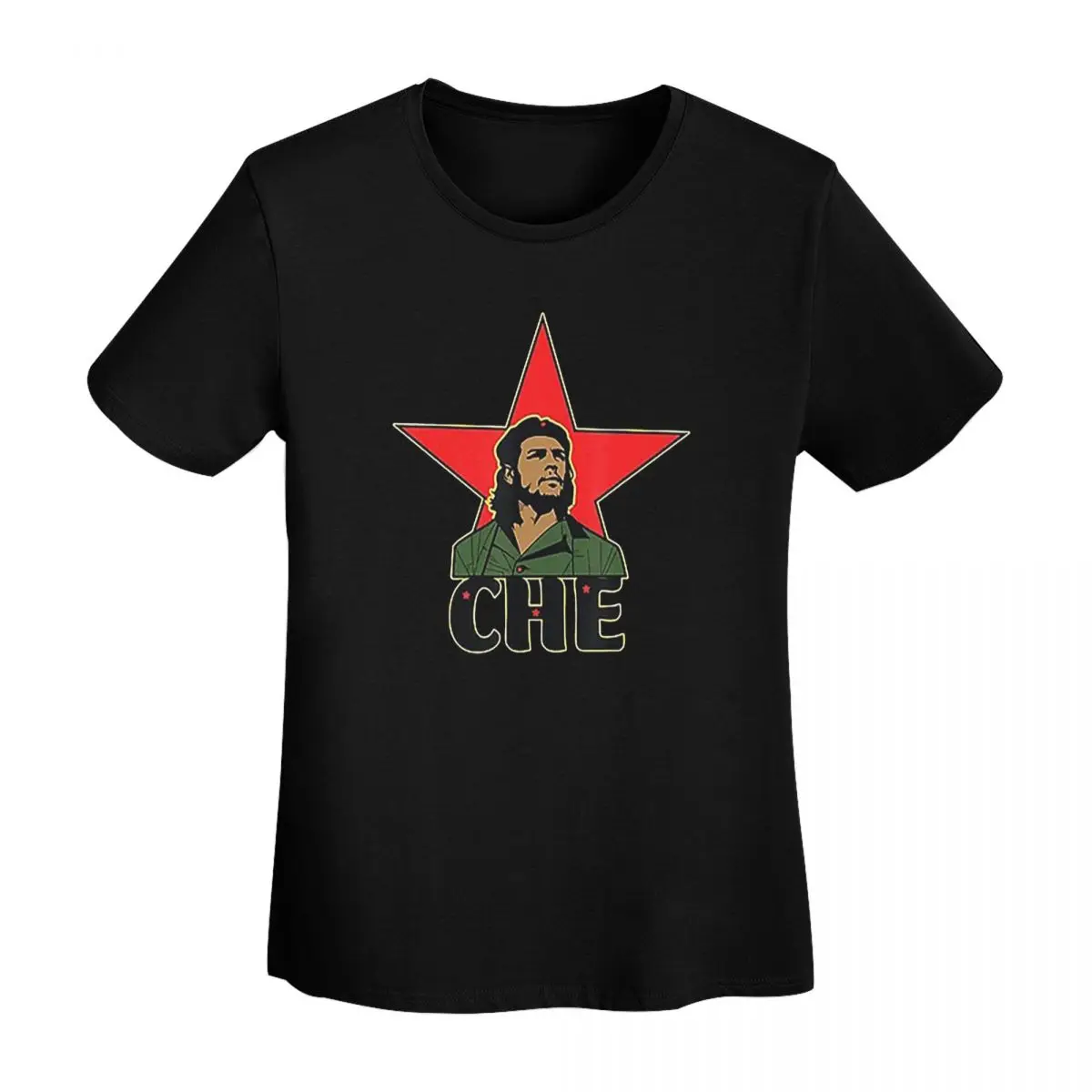 

Che Guevara T-Shirt Women Short Sleeve T Shirts Round Neck Streetwear Cotton Summer Tees Streetwear
