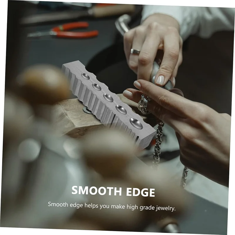 -A25M 1 Uds herramienta rotativa de oro anillo de joyería con ranura de cuatro lados DIY ranura joyería suministro herramientas de doblado de pendientes con ranura