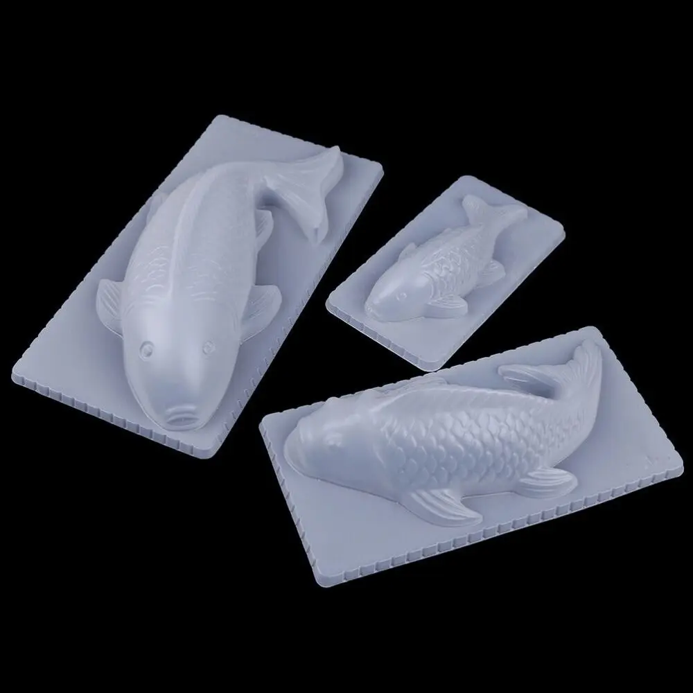 Handmade 3D Koi Fish Shape Tableware Cake Chocolate Jelly Mould Sugarcraft Mold Rice Mold Silicone Mold - view 4