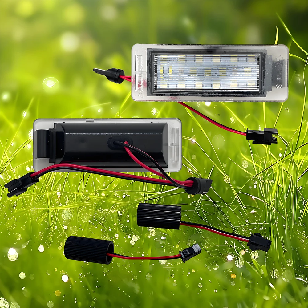 1 زوج LED رقم الترخيص لوحة ضوء الجمعية لأوبل موكا X إنسيجنيا 2009-2017 الرياضة بجولة كاديلاك CTS 2011-2018