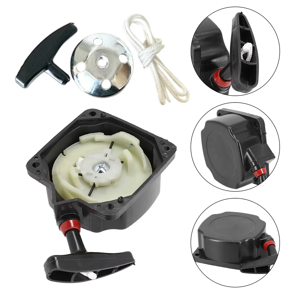 Recoil Mechanism Steel Starter Smooth Starting Operation Complete Starter Assembly 3.0mm X 90cm Brush Cutter Repair