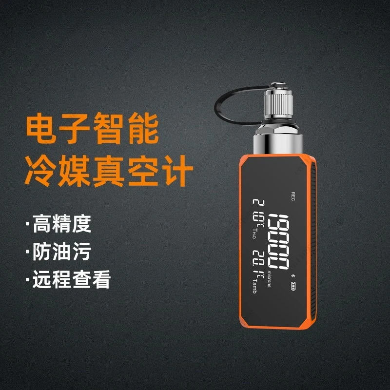 WCS-VGW-Mini Vacuum for Gauge Micron Digital Micron Gauge Refrigeration Vacuum Tester Accurate Measurement