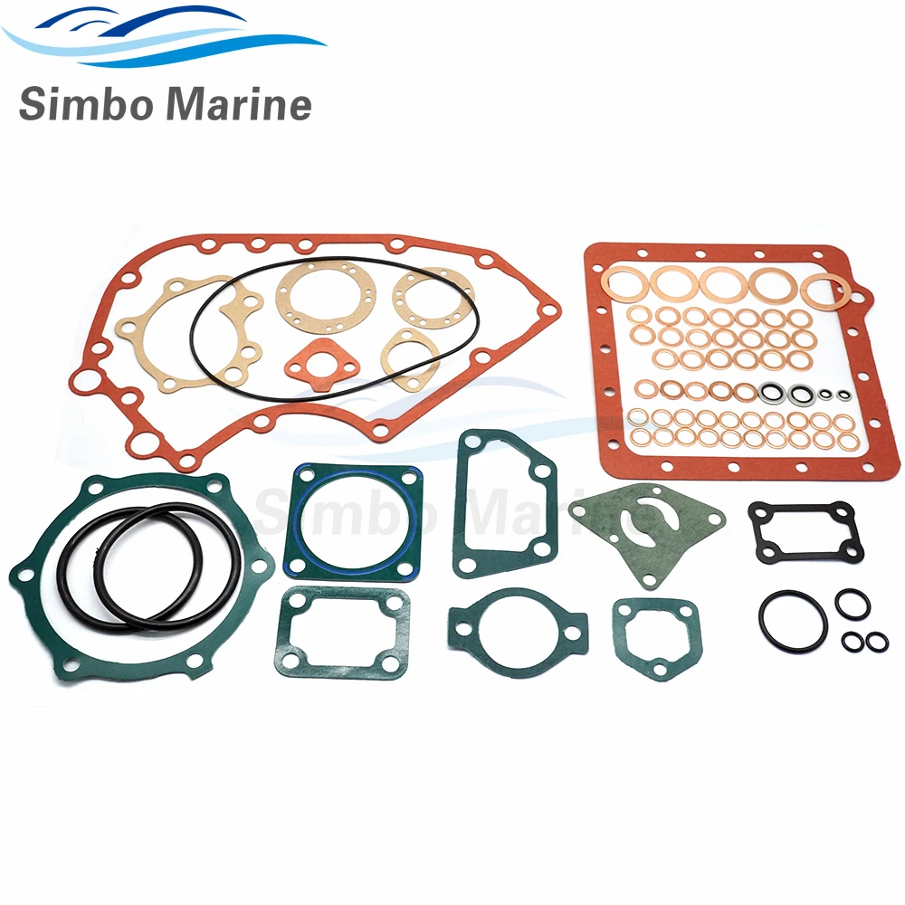 

728271 -92605 Комплект прокладок головки блока питания для замены встроенных двигателей Yanmar 18 HP 2GM20 2GM20B 2GM20C 2GM20F 128271 -01911 18-55602