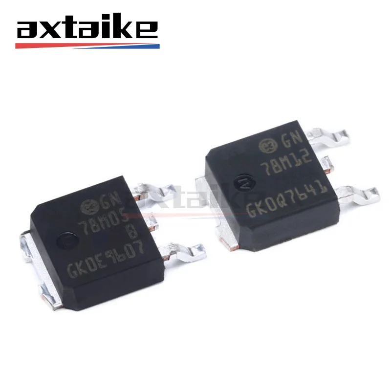 10PCS 78M05 78M06 78M08 78M09 78M12 78M15 79M05 79M08 79M09 79M12 79M15 0.5A 5V TO252 DPAK SMD Transistor Voltage Regulator IC