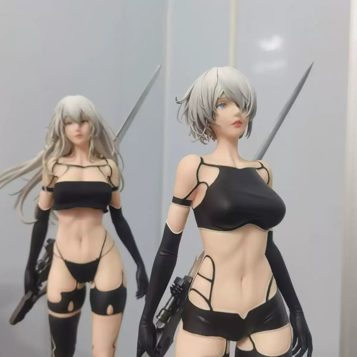 

Mechanical Era Anime Game Themed A2 Worn Neil 2B Girl Statue Collectible Figures Gift Action Toy Models From China Mainland