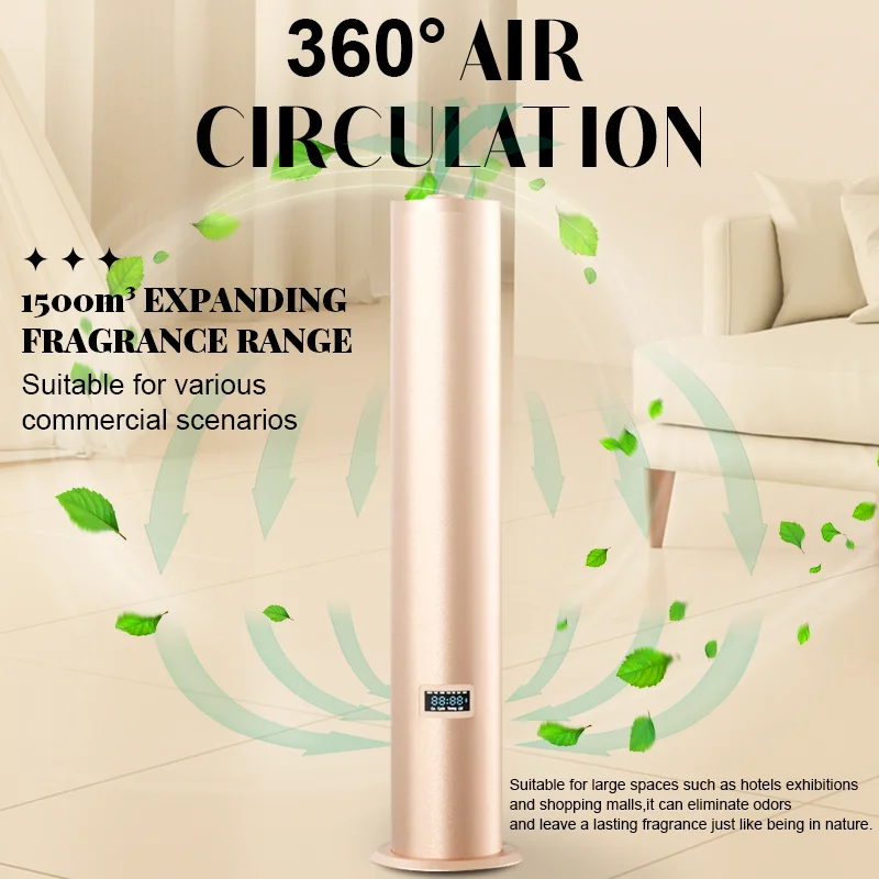 Wifi Column Home Fragrance Diffuser Aroma Diffuser 500ML Fragrant Home Air Freshener Device Hotel Electric Aromatic Oasis