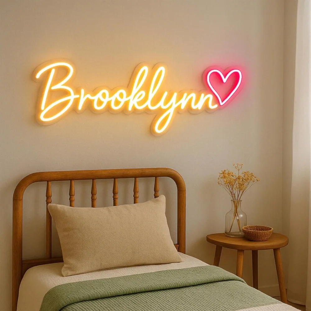 Custom Neon Led Sign Customized Kids Name USB Neon for Room Bedroom Wall Hanging Decor Birthday Party Personalised Neon Signs