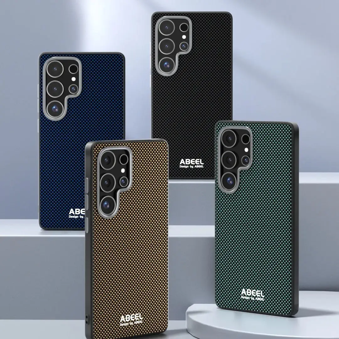 

Business minimalist Texture Ultra Thin Case For Samsung Galaxy S24 S25 FE Plus Ultra S25 Edge Magnetic charging Charging Cover