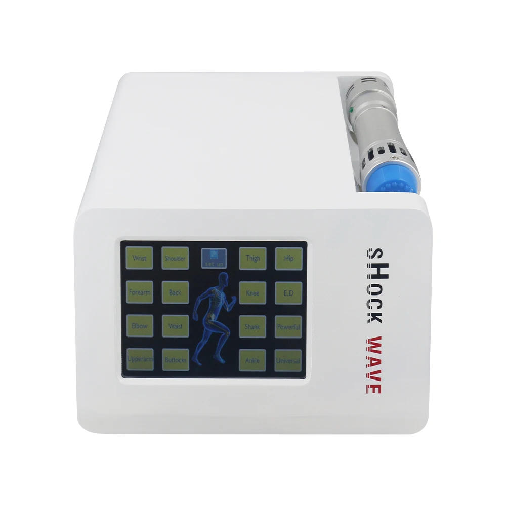 300mj Shockwave Therapy Machine ED Treatment Pain Relief Relaxation Treatment Physiotherapy Body Shock Wave Equipment With 7 Hea