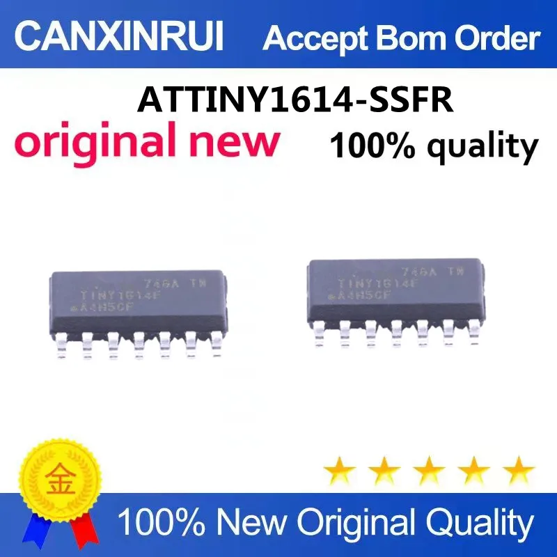 ATTINY1614-SSFR microcontroller single-chip microcomputer chip TINY1614F patch SOIC-14