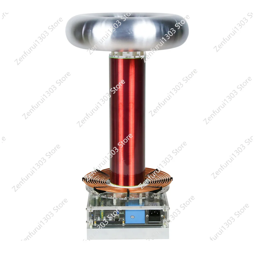 220V  Music  Coil DIY Finished High Frequency Generator 200khz Arc Length 60CM