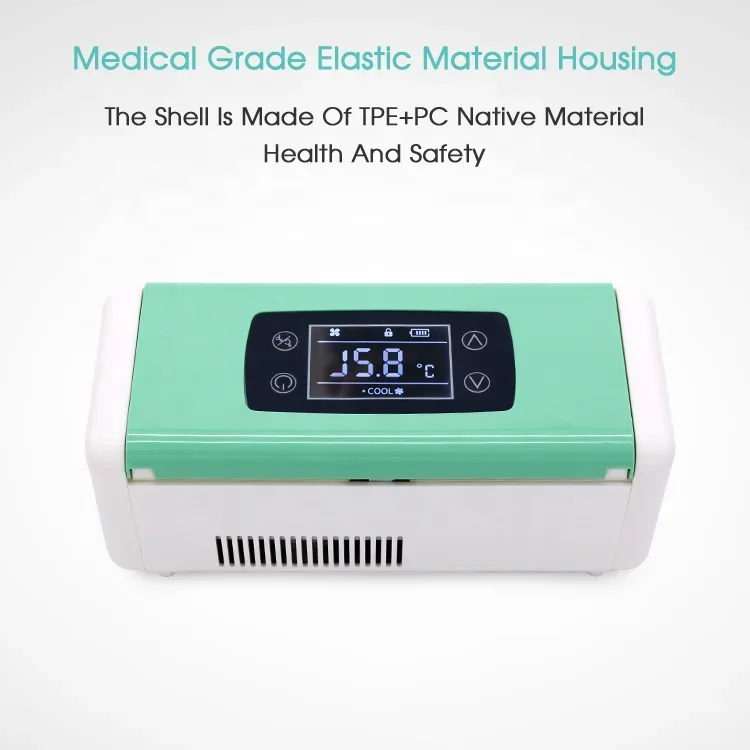 Insulin Cooler Refrigerated / Insulin Medical Vaccine Refrigerator /insulin Cooler Box Newest Custom Portable Outdoor 12 Hours