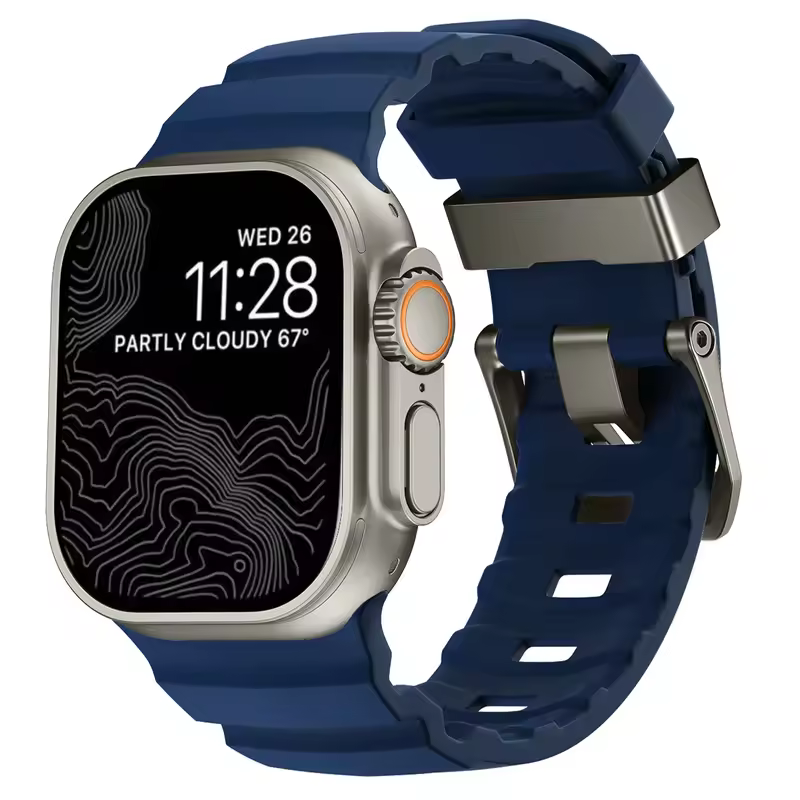 Trail Silicone Band for Apple Watch Ultra 3 2 49mm Strap 46mm 45mm 44mm Sport Bracelet for iWatch Series 11 10 Ultra 9 8 7 6 SE3 - Image 9