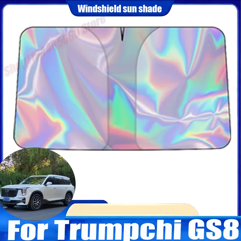 

For Trumpchi GS8 Windshield Sun Shade Foldable UV Reflective Front Window Sun Protection Cover Accessories