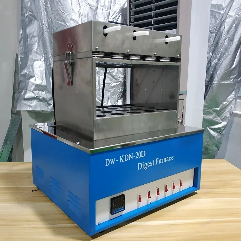 DW-KDN-20D Kjeldahl 20 Samples Digest Furnace Temperature Control 550 Degree Digestion Furnace