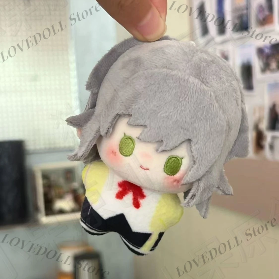 

Shiho Hinomori Attributes Cartoon Print Plush Doll Starfish Body Pendant 10cm Game Keychain Toy Dolls Figures Gifts