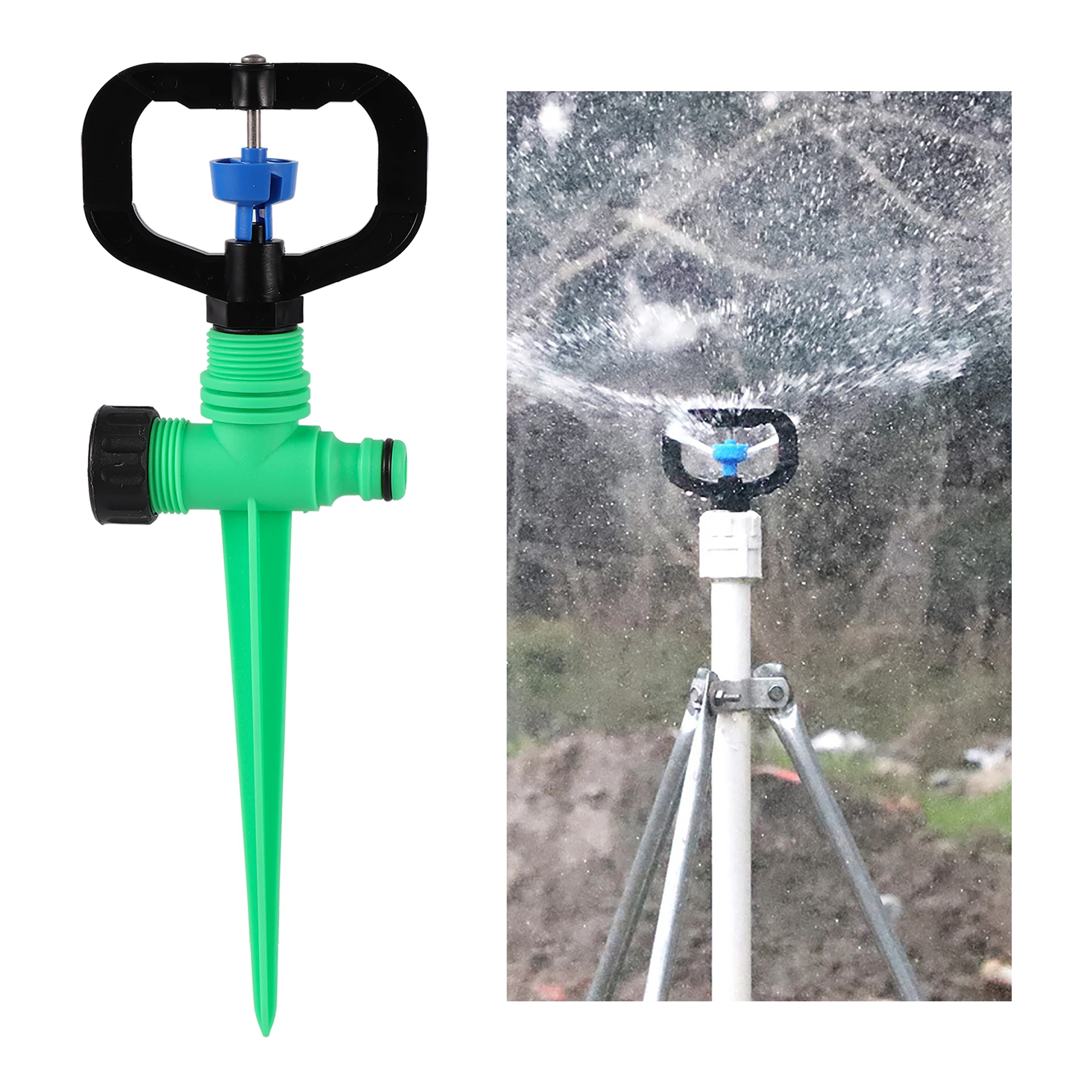 Butterfly Head Irrigation Sprinkler 360 Degree Rotating Sprinkler Sprinkler Irrigation Garden Sprinkler Nozzle Drip Irrigator