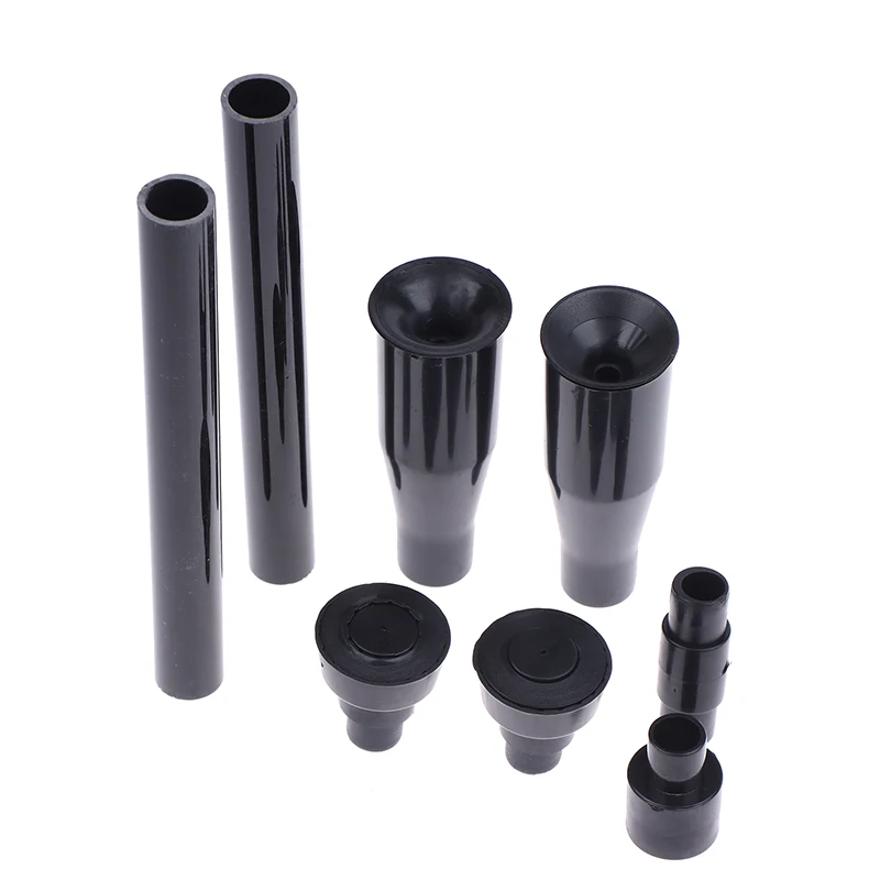 8 قطعة/المجموعة أنابيب بلاستيكية فوهة رئيس متعددة الوظائف بركة مجموعة نافورة الرشاشات تلميح سقي نافورة سوداء دائم العملي #5
