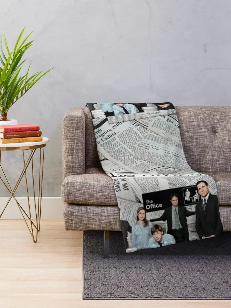 The Office? Dunder Mifflin Paper Co. Throw Blanket Sleeping Bag Custom Sofa Blankets