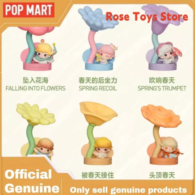 

NEW POPMART Dimoo Instant Wonder Series Sensor Night Light Blind Box Toys Collectible Desktop Decor Mystery Box Birthday Gift